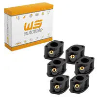 6x Ansaugstutzen Saugrohr f&uuml;r PORSCHE 911 964 3.0/3.3/3.6 Turbo K-Jetronic 93011014103