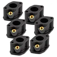 6x Ansaugstutzen Saugrohr f&uuml;r PORSCHE 911 964 3.0/3.3/3.6 Turbo K-Jetronic 93011014103