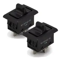 2x Schalter Fensterheber f&uuml;r PORSCHE 911 2.7-3.3 1973-1990 + 959 2.8 91161362103