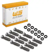 12x Adjusting screw for rocker arm shaft + nut for PORSCHE 911 964 914 /6 2.0