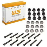 24x Schraube + Buchse + Mutter f&uuml;r Kipphebelwelle f&uuml;r PORSCHE 911 964 912 914