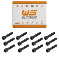 12x Schraube M10 Antriebswelle f&uuml;r PORSCHE 911 3.2 3.3 964 928 959 90006712301