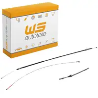 Bremsseil Handbremsseil Set OPEL Corsa C 1.0 1.2 1.7 DI mit Trommelbremse hinten