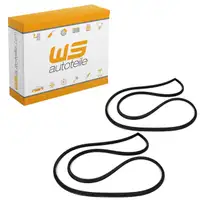 2x Türdichtung Türrahmendichtung für PORSCHE 911 964 993 912 links + rechts 91153109503