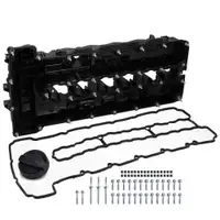 Valve cover + gasket + cover for BMW E82/88 135i, 1M, E90-93 335i, F01-04 740i, Z4 E89 N54