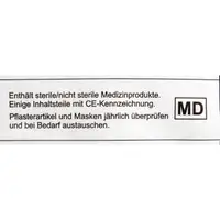 10-Pack Car First Aid Kit, Black, DIN 13164-2022, Best Before 07/2028