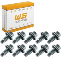 10x &Ouml;lablassschraube f&uuml;r ALFA ROMEO CHEVROLET FIAT FORD JAGUAR MAZDA OPEL SAAB VOLVO