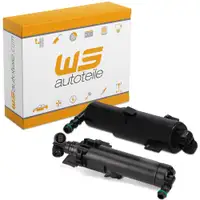 2x Waschwasserd&uuml;se Spritzd&uuml;se Teleskopd&uuml;se Scheinwerfer f&uuml;r AUDI A4 8K B8 bis Fgst.