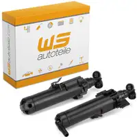 2x Waschwasserd&uuml;se Spritzd&uuml;se Teleskopd&uuml;se Scheinwerfer f&uuml;r AUDI A4 8K B8 ab Fgst.