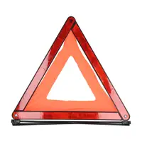 Euro PKW KFZ Warndreieck Notfalldreieck Pannendreieck ROT 430x45x27mm StVO ECE R27