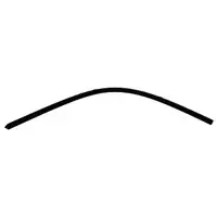 Sto&szlig;stangendichtung f&uuml;r PORSCHE 911 912 Coupe / Targa ab 1969 hinten links 90150509320