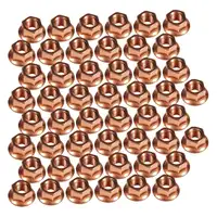 50x Mutter Auspuffkr&uuml;mmer M8x1,25mm SW12 f&uuml;r AUDI BMW MERCEDES SEAT SKODA VW