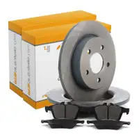 Bremsen Set Bremsscheiben + Bremsbel&auml;ge f&uuml;r FORD Focus 2 MK2 C-Max (DM2) hinten