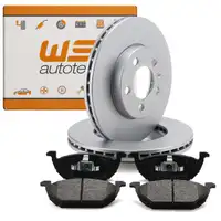 Bremsscheiben + Bremsbel&auml;ge f&uuml;r VW Polo 6 A1 GB Arona Ibiza 5 Fabia 4 Kamiq Scala vorne