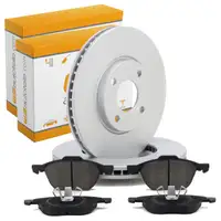 Bremsen Set Bremsscheiben + Bremsbel&auml;ge f&uuml;r FORD Ecosport bis 06.2017 vorne