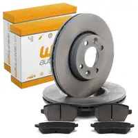 Bremsscheiben + Bel&auml;ge f&uuml;r MERCEDES Citan W415 RENAULT Clio 4 Kangoo Zoe BFM vorne