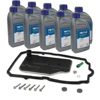 Getriebefilter Satz + 10L MEYLE ATF Plus 7 Getriebe&ouml;l f&uuml;r MERCEDES 7-Gang 722.9