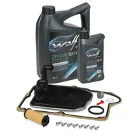 Transmission Filter Kit + 6L WOLF Transmission Fluid MB 236.21 for MERCEDES W176 W177 7G-DCT 724.0