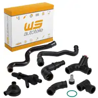 Schlauch Set Kurbelgeh&auml;use f&uuml;r AUDI A3 8L1 SKODA Octavia 1 1.8 T 150/180 PS