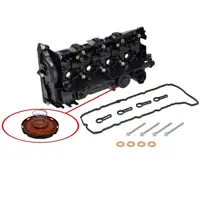 Ventildeckel + Dichtung + Schraube D&uuml;senhalter f&uuml;r BMW F20-23 E90-93 F30/31 F10 X1-5 N47