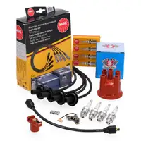 Reparatursatz Z&uuml;ndverteiler Kabelsatz Z&uuml;ndkerze f&uuml;r VW K&auml;fer 1200 1303 34/44/50 PS