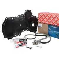 ORIGINAL / DAYCO Zahnriemen Satz + febi Abdeckung f&uuml;r FORD Focus 4 Kuga 3 2.0 EcoBlue
