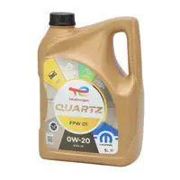 5L 5 Liter ORIGINAL Mopar TOTAL QUARTZ FPW 01 0W-20 Motor&ouml;l ACEA C6 FPW9.55535/01
