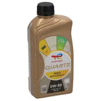 1L 1 Liter TOTAL QUARTZ INEO EFFICIENCY 0W-30 Motor&ouml;l f&uuml;r BMW LL-04 LL-19FE LL-12FE