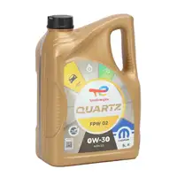 5L 5 Liter ORIGINAL Mopar TOTAL QUARTZ FPW 02 0W-30 Motor&ouml;l ACEA C2 FPW9.55535/02