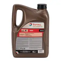 4L 4 Liter TOTAL QUARTZ 5000 20W-50 Motor&ouml;l &Ouml;l f&uuml;r MB 229.1 PSA B712295 VW 501.01/505.00