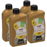 4L 4 Liter TOTAL QUARTZ INEO PRO 0W-30 Motor&ouml;l Stellantis FPW9.55535-DH1
