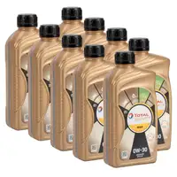 9L 9 Liter TOTAL QUARTZ 9000 0W-30 Motor&ouml;l ACEA A5/B5 API SL/CF f&uuml;r VOLVO VCC95200377