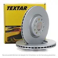 TEXTAR 92125503 Bremsscheiben Satz f&uuml;r MAZDA 6 GG GY 1.8 2.0 2.3 2.0DI 2.0CiTD vorne