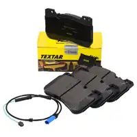 TEXTAR 2244101 Bremsbel&auml;ge + Warnsensor f&uuml;r BMW 5er F90 M5 8er F91 F92 F93 600/625 vorne