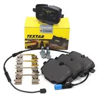 TEXTAR 2470303 Bremsbel&auml;ge + Warnkontaktsensor f&uuml;r BMW X3M F97 X4M F98 480/510 PS hinten