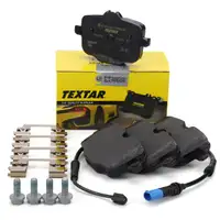 TEXTAR 2470303 Bremsbel&auml;ge + Sensor f&uuml;r BMW 2er G87 M2 3er G80 G81 M4 4er G82 G83 hinten