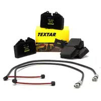 TEXTAR 2087711 Bremsbel&auml;ge + Warnkontaktsensor f&uuml;r PORSCHE 993 3.6/3.8 Carrera / 4 hinten