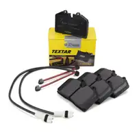 TEXTAR 2087710 Bremsbel&auml;ge + Warnsensor f&uuml;r PORSCHE 964 3.6 Carrera / 4 968 3.0 vorne