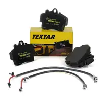 TEXTAR 2193702 Bremsbel&auml;ge + Wako f&uuml;r PORSCHE Boxster (986) 2.5 + 2.7 vorne