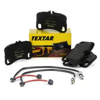 TEXTAR 2445403 Bremsbel&auml;ge + Wako f&uuml;r PORSCHE 997 3.6 / 3.8 Turbo / S hinten