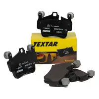 TEXTAR Bremsbel&auml;ge f&uuml;r PORSCHE 911 (997) vorne / hinten + Boxster Cayman (987) vorne
