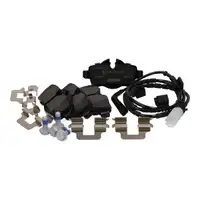 TEXTAR 2428904 Bremsbel&auml;ge + Warnkontaktsensor f&uuml;r MINI R56 R55 R57 hinten 34212289154