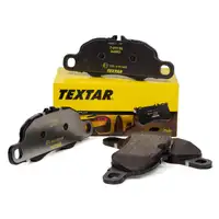 TEXTAR Bremsbel&auml;ge f&uuml;r PORSCHE (718) Boxster Cayman (981 982) + 911 (997 991) vorne