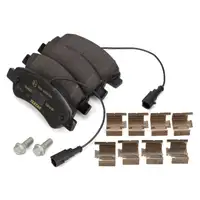 TEXTAR 2446503 Bremsbel&auml;ge + Sensor f&uuml;r CITROEN Jumper 2 FIAT Ducato OPEL PEUGEOT hinten