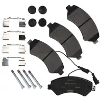 TEXTAR Bremsscheiben + Bremsbel&auml;ge + Sensor f&uuml;r FIAT Ducato (250_) 40Q ab 2014 vorne