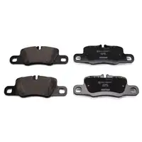 TEXTAR 2455402 Bremsbel&auml;ge + Warnkontakt f&uuml;r PORSCHE Panamera (970 971) hinten