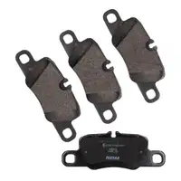 SEBRO Bremsscheiben + TEXTAR Bremsbel&auml;ge + Sensor f&uuml;r PORSCHE Panamera (970) hinten