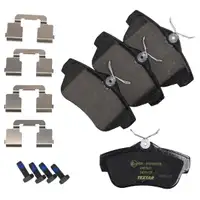 TEXTAR 2457801 Bremsbel&auml;ge f&uuml;r CITROEN Jumpy 2 FIAT Scudo PEUGEOT Expert TOYOTA hinten