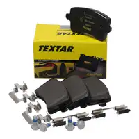 TEXTAR 2460601 Brake Pads for AUDI A4, S4 (B8), A5, S5 (8T, 8F), Q5, SQ5 (8RB) &ndash; Rear