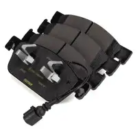 TEXTAR Bremsscheiben + Bremsbel&auml;ge + Sensor f&uuml;r VW Multivan Transporter T5 T6 PR-2E4 vorne